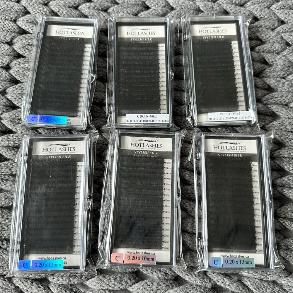 Professional Lash Extension Supplies - New and Partially Used Lash Sets Etc.